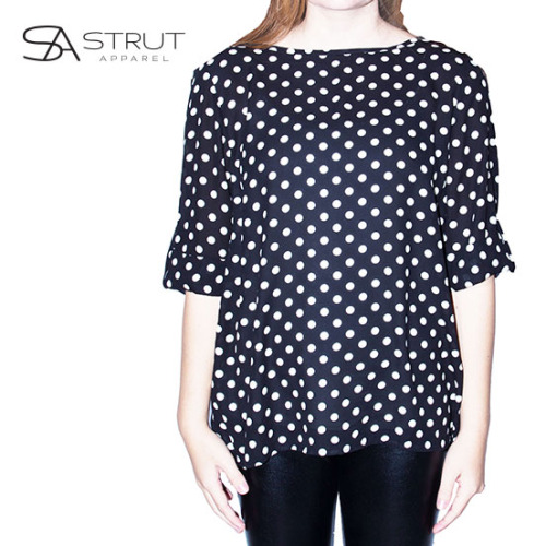 POLKADOTBOWBLOUSE